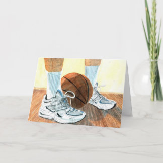 Basketball shoes Greeting Cards