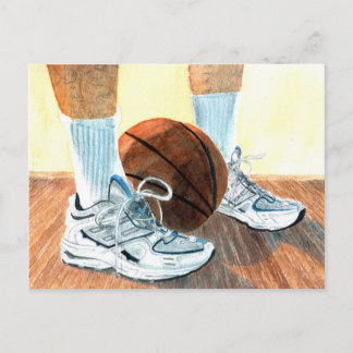 Basketball Shoes Postcard