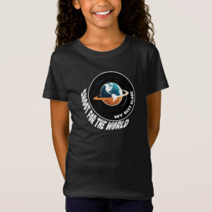 Basketball Shoot for the World My best globe T-Shirt
