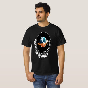 Basketball Shoot for the World My best globe T-Shirt
