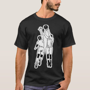 Basketball Shooting And Blocking 2 Sport T-Shirt