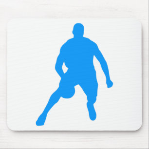 Basketball Silhouette Mouse Mat