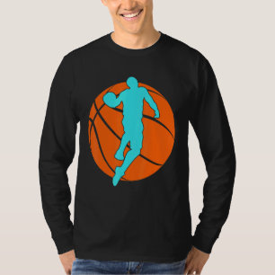 Basketball Silhouette Player Coach Men Women Kids T-Shirt