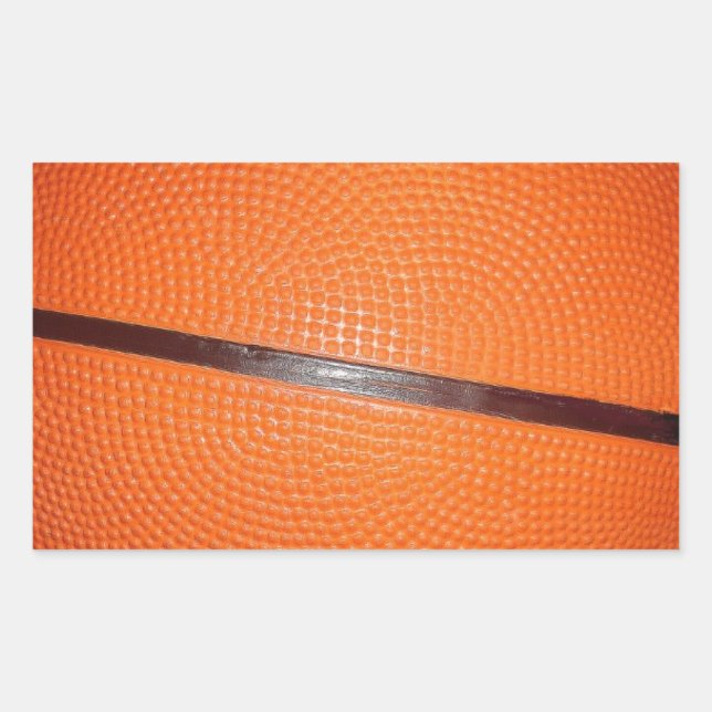 Basketball Skin Rectangular Sticker (Front)