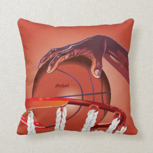 Basketball Slam Dunk Point Pillow