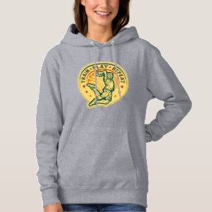 Basketball Slam Dunk Vintage Design Hoodie
