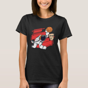 basketball spaceman space T-Shirt