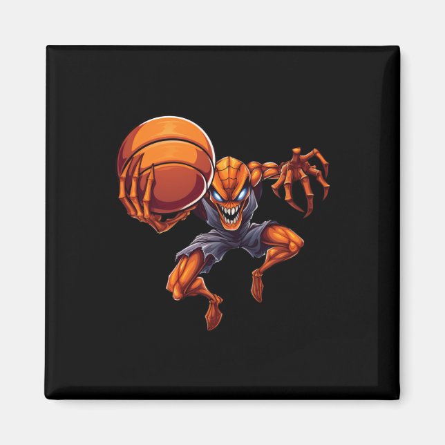 Basketball Spider  Magnet (Front)