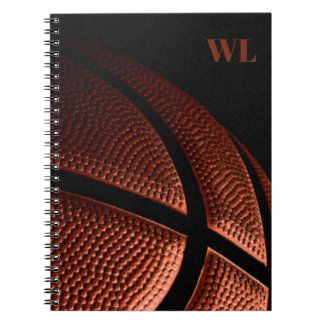 Basketball Spiral Photo Notebook