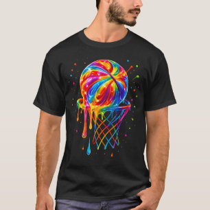 Basketball Splash Baller Basketball Player Team Pl T-Shirt