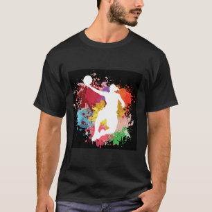 Basketball Splash Watercolor T-Shirt