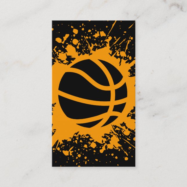 basketball splatz business card (Front)