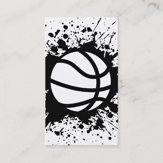 basketball splatz business card (Front)