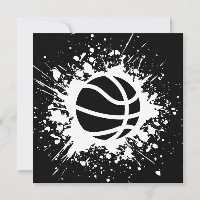 basketball splatz invitation (Front)