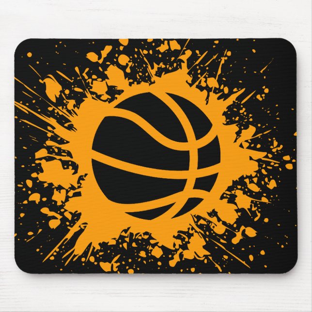 basketball splatz mouse mat (Front)