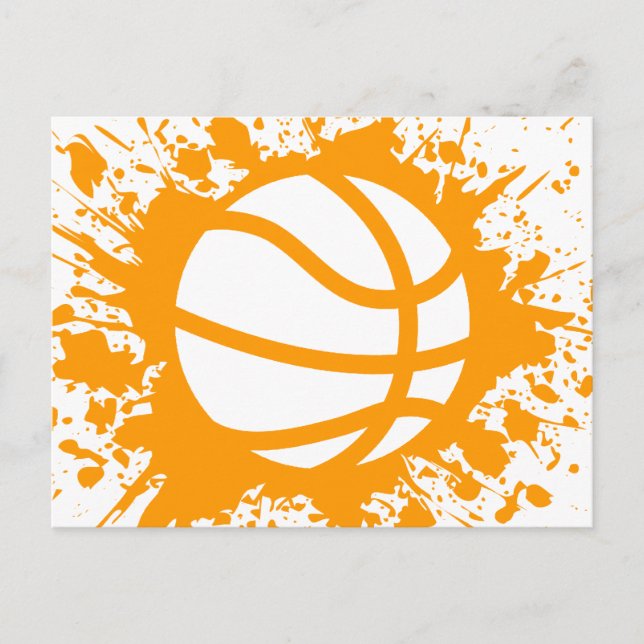 basketball splatz postcard (Front)