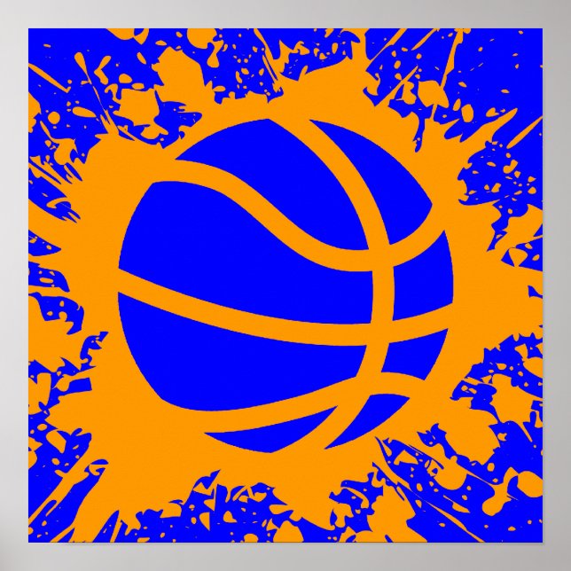 basketball splatz poster (Front)