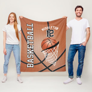 Basketball 🏀 Sport Design Fleece Blanket