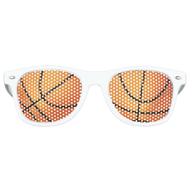 Basketball | Sport fan Retro Sunglasses (Front)