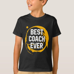 Basketball Sport Gift Best Coach Ever Birthday Gif T-Shirt