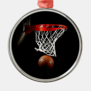 Basketball Sport Motivational Inspirational Metal Tree Decoration