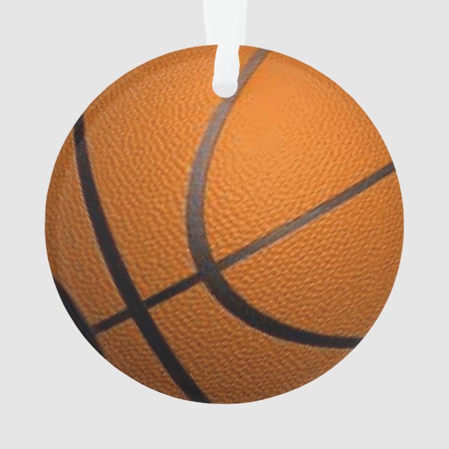 Basketball Sport Ornament (Back)