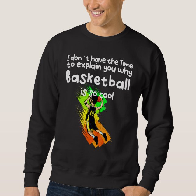 Basketball Sport Sweatshirt (Front)