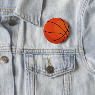 Basketball Sports 6 Cm Round Badge