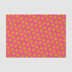 Basketball Sports Birthday Party Pink Tissue Paper