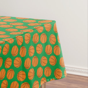 Basketball Sports Birthday Party Tablecloth