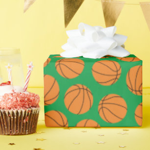 Basketball Sports Birthday Party Wrapping Paper