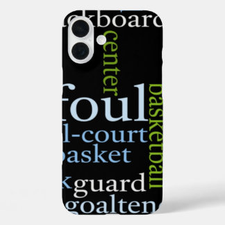 Basketball Sports Fanatic.jpg iPhone 16 Plus Case