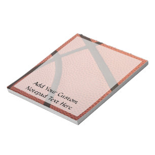 Basketball Sports Image Notepad