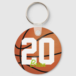 Basketball Sports Keychain
