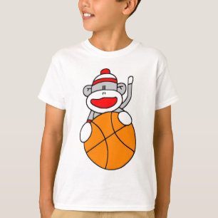 Basketball Sports Monkey T-Shirt