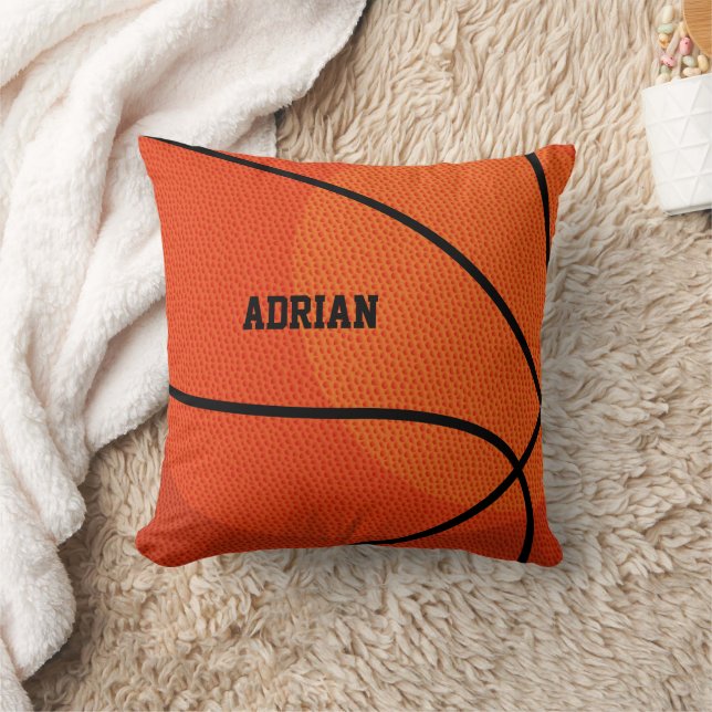 Basketball Sports Personalised  Cushion (Blanket)