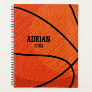 Basketball Sports Personalised  Planner