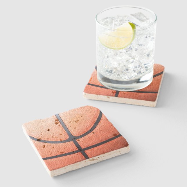 Basketball Sports Photography Stone Coaster (Side)