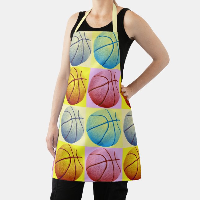 Basketball - Sports Pop Art Apron (Insitu)