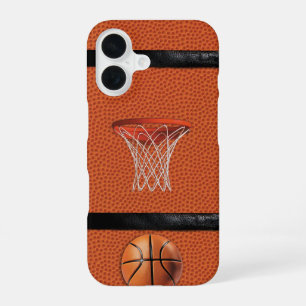 Basketball Sports Protective iPhone 16 Case