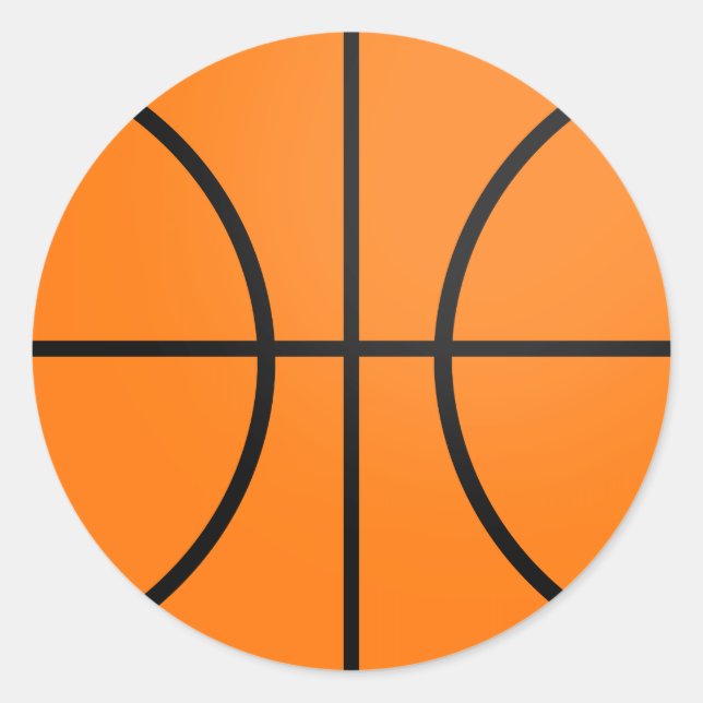 Basketball Sports Stickers (Front)