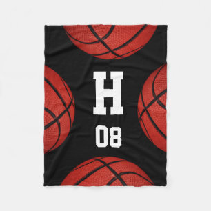 Basketball Sports Team Personalised blanket