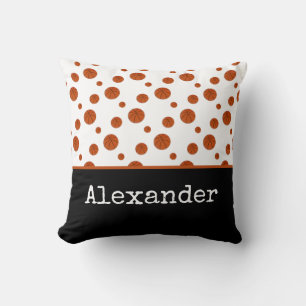 Basketball Sports Team Personalised Cushion