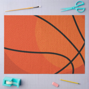 Basketball Sports Tissue Paper