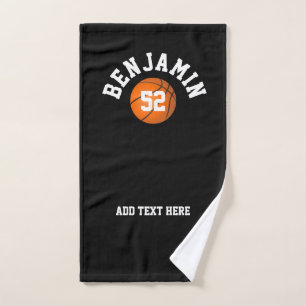 Basketball sports towel, coach bath towel