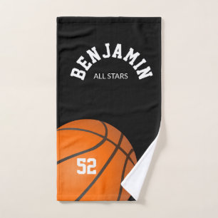 Basketball sports towel, coach bath towel