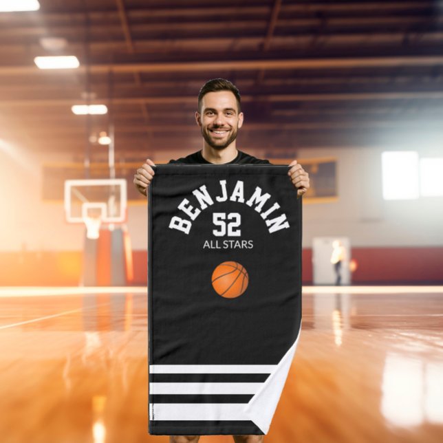 Basketball sports towel, coach bath towel (Creator Uploaded)