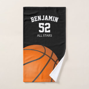 Basketball sports towel, coach bath towel