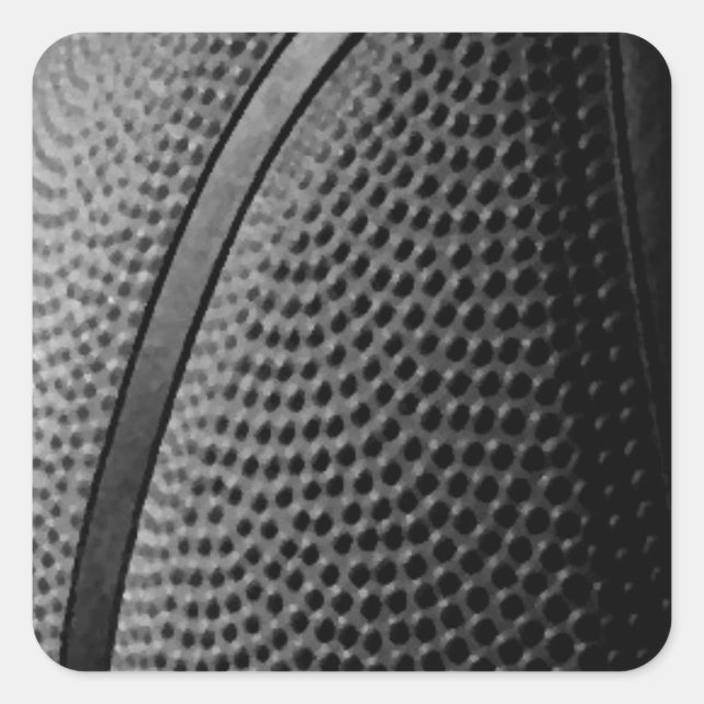 Basketball Square Sticker (Front)