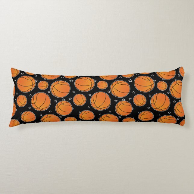 Basketball Star Pattern Body Cushion (Front)